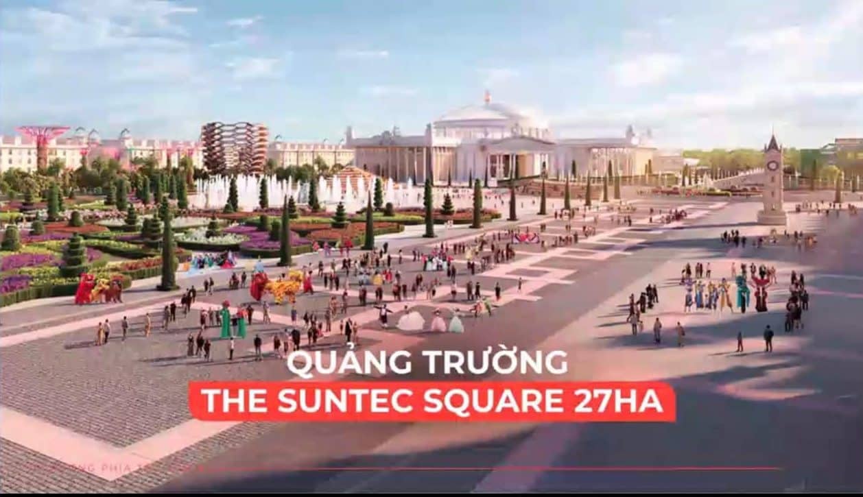 Quảng trường The Suntec Square 27 ha