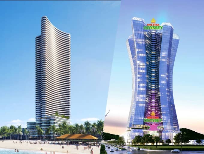 Thiết kế đồng giải nhất công trình Five Star Odyssey của đơn vị GMP & đơn vị Finko
