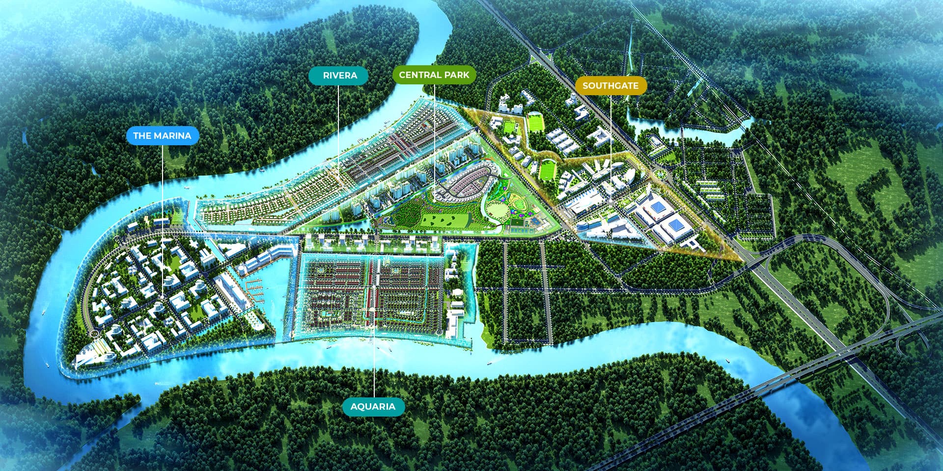 Dự án WaterPoint Bến Lức Long An – Khu đô thị của Nam Long